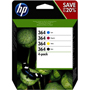 HP INKJET 364 N9J73AE BK/C/M/Y 4-PACK